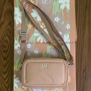 Lululemon Crossbody Camera Bag - Pink Pastel